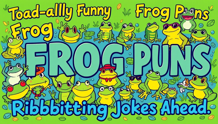 frog puns