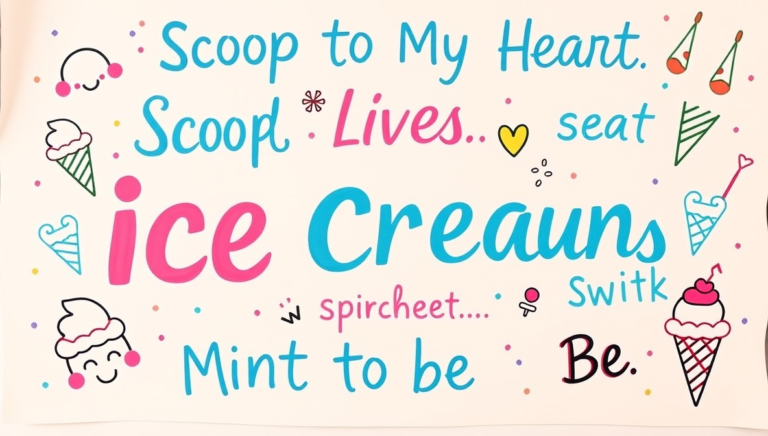 ice cream puns
