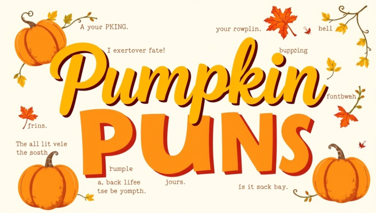 Pumpkin Puns