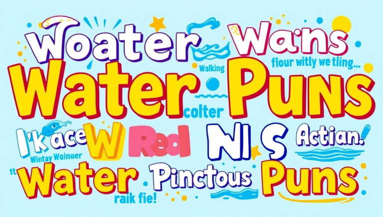 water puns