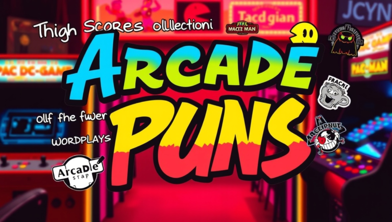 Arcade Puns