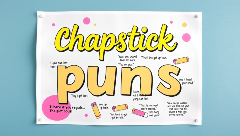 chapstick puns