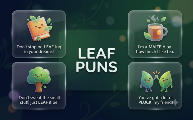 leaf puns