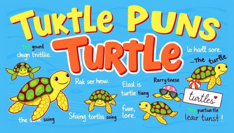 Turtle Puns