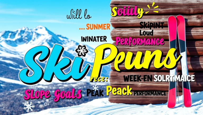 ski puns