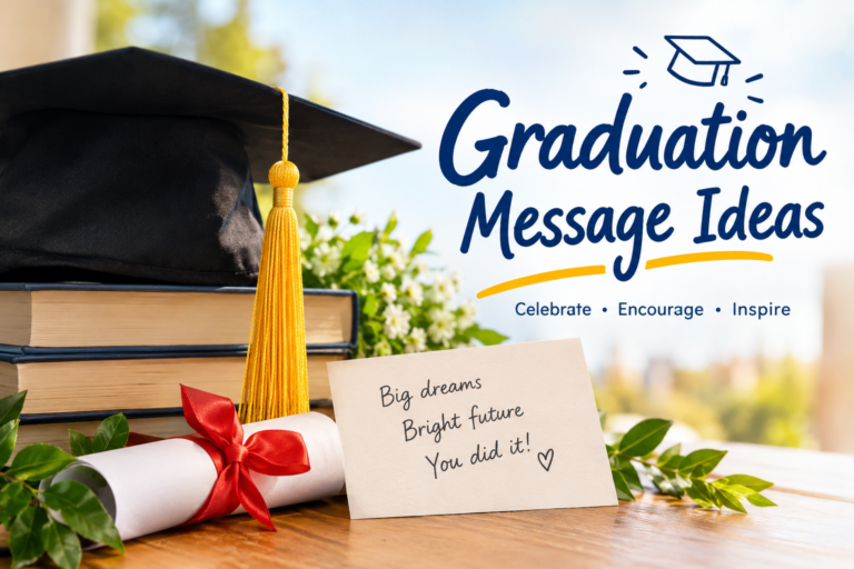 graduation message ideas