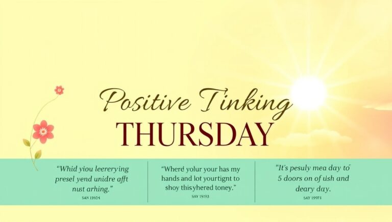 positive thinking thursday motivational quotes